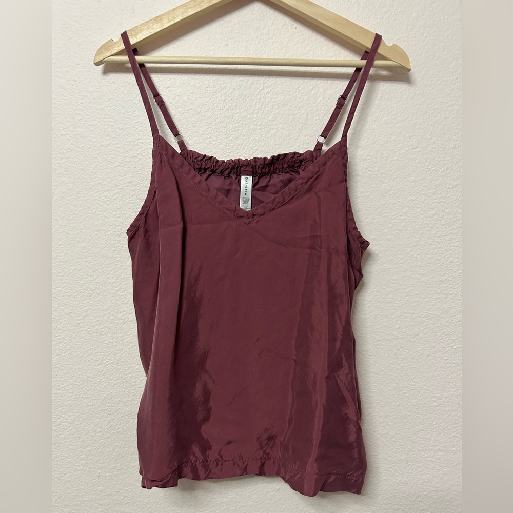Athleta Maroon Camisole Top